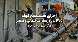 اجرای صحیح لوله PVC در پروژههای ساختمانی و صنعتی